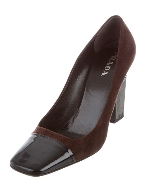 prada cap toe pump|Women's Pumps And Ballerinas .